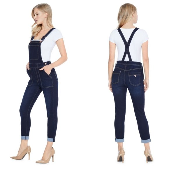 Guess Denim - New GUESS Women's Alexie Denim Overalls sz 27